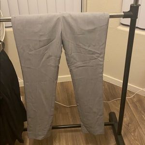 Gray slacks